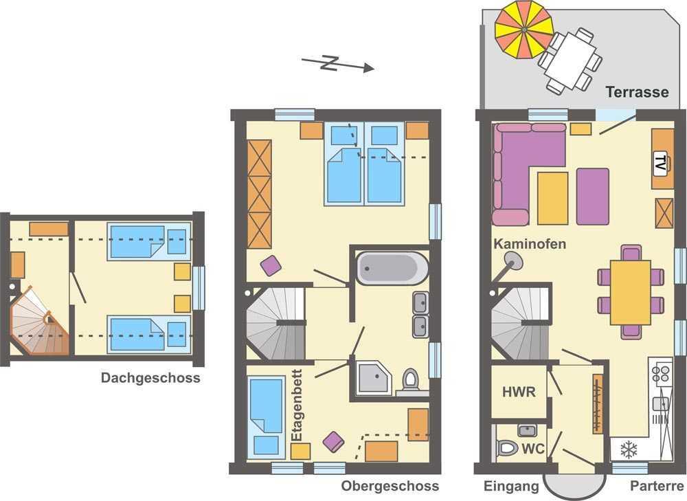 Апартаменти Ferienhaus Fuhlendorf Fdz 290 Екстер'єр фото